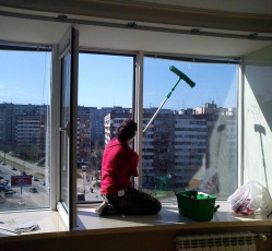 Мытье окон в однокомнатной квартире Черноголовка